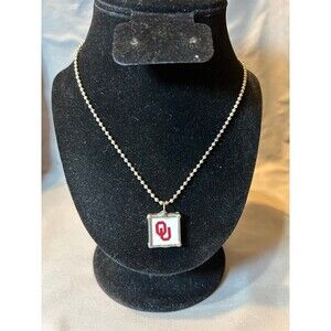 University of Oklahoma Reversible Charm Necklace